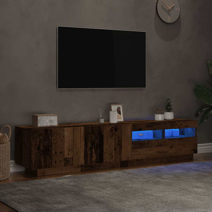 Mobile Porta Tv Con Led 180X35X40 Cm Truciolato