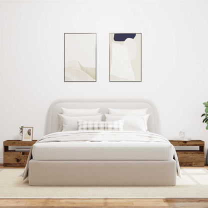 Comodino Con Led 60X35X40 Cm In Legno Multistrato