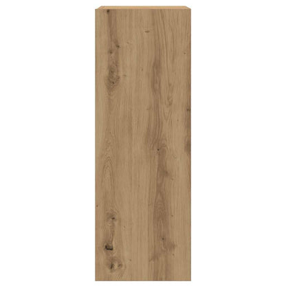 Set Mobile Tv 9 Pz Montato A Parete Rovere In Legno Multistrato