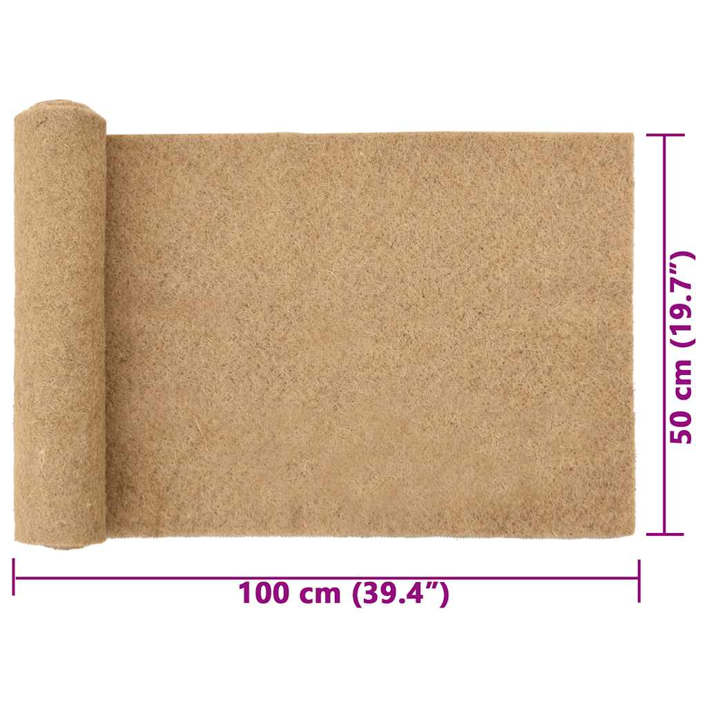 Tappetino In Canapa Per Roditori 0,5X1 M 5 Mm
