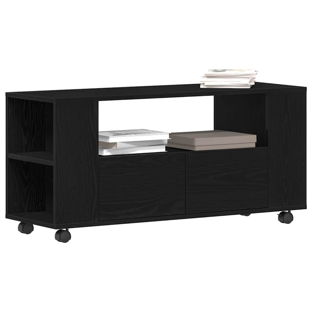 Mobile Porta Tv Con Ruote 102X34,5X43 Cm Truciolato