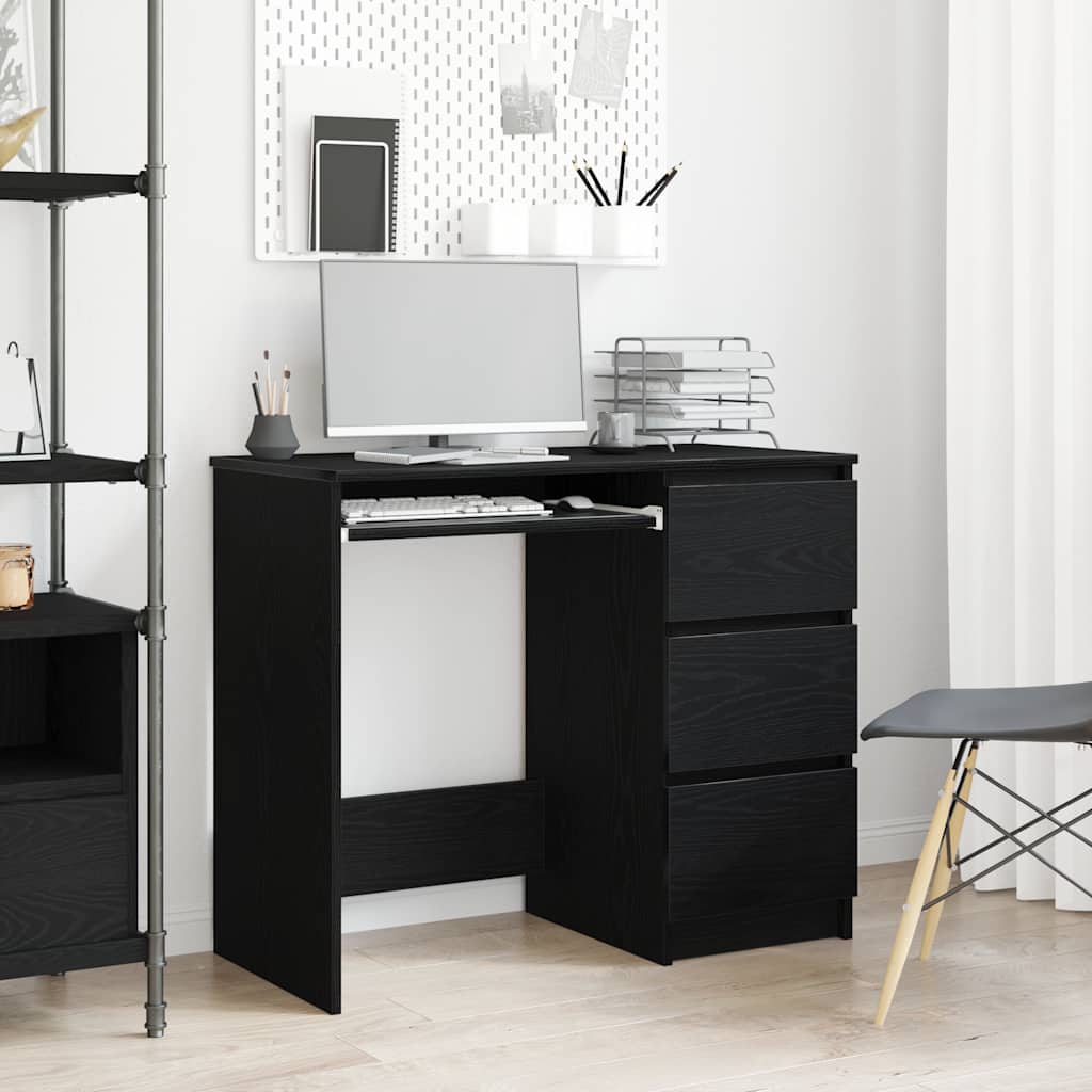 Scrivania 90X45X76 Cm In Legno Multistrato
