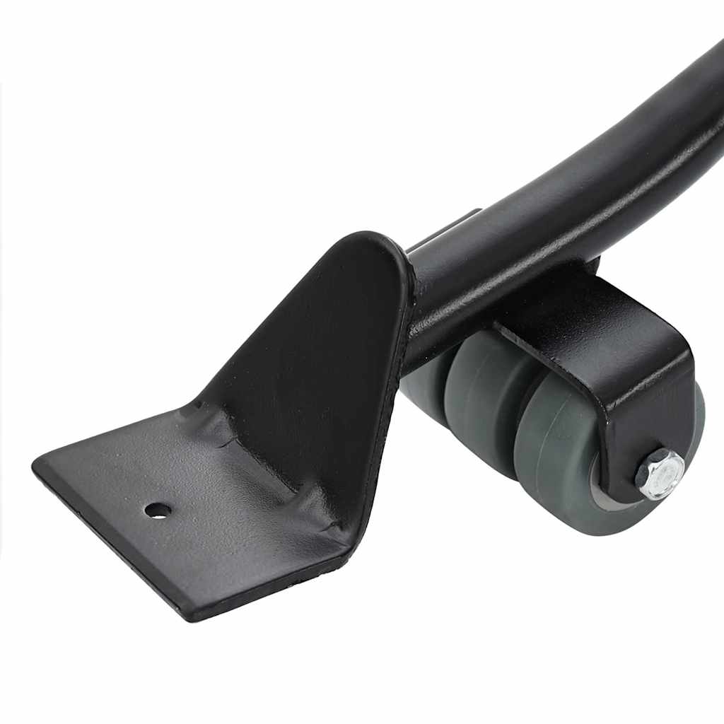 Rulli Mobili 4 Pz Con Sollevatore 14,5X13,5X4 Cm Acciaio 400 Kg Antracite