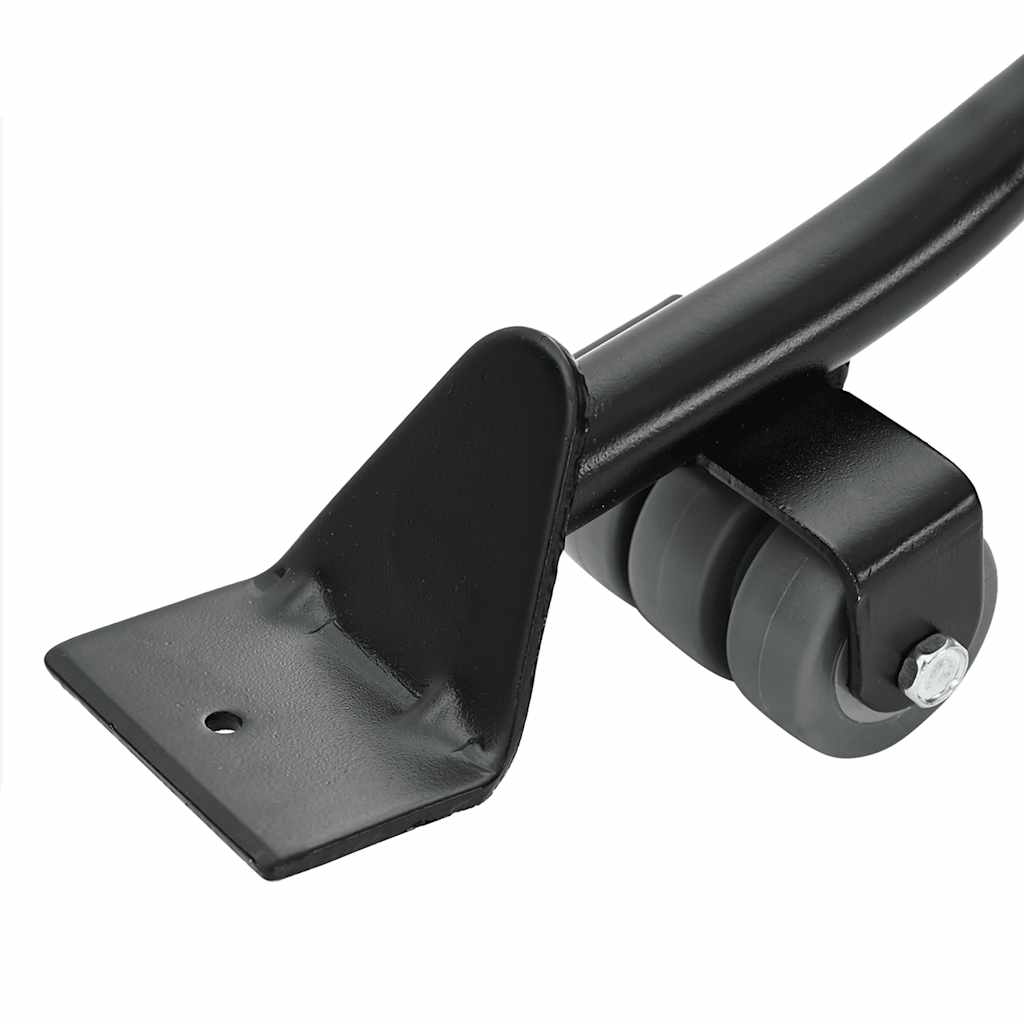 Rulli Mobili 4 Pz Con Sollevatore 19X17,5X6 Cm Acciaio 1000 Kg Antracite