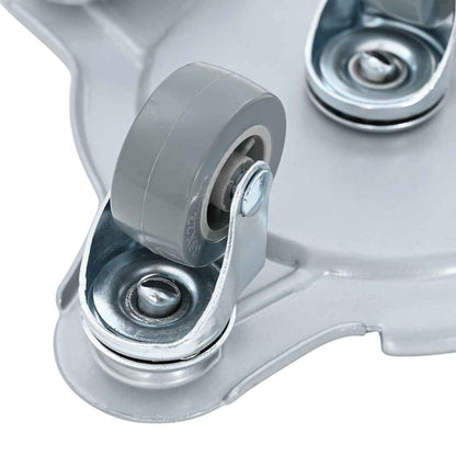 Rulli Mobili 4 Pz Con Sollevatore 15,5X15,5X5,5 Cm 1000 Kg Antracite