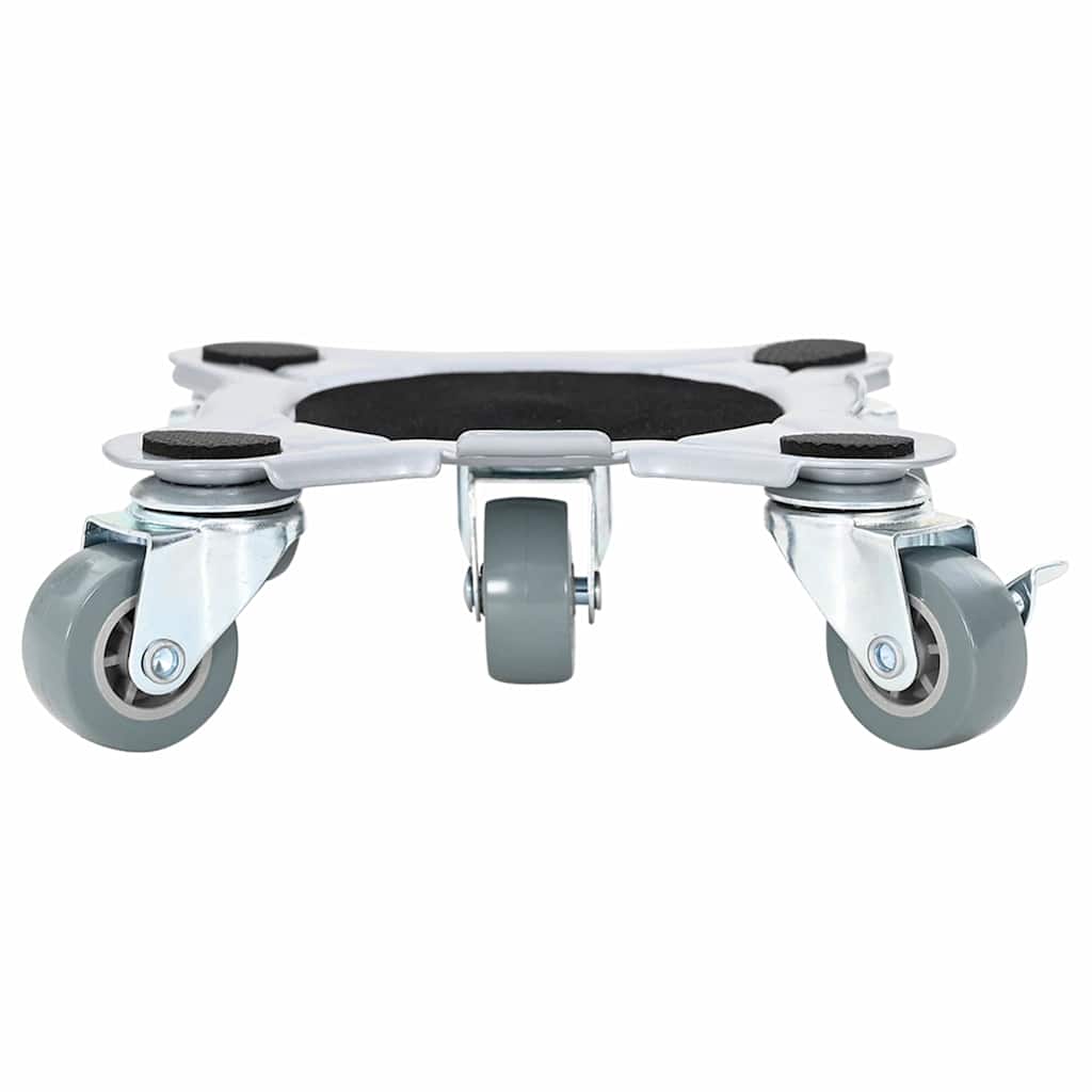 Rulli Mobili 4 Pz Con Sollevatore 15,5X15,5X5,5 Cm 1000 Kg Antracite