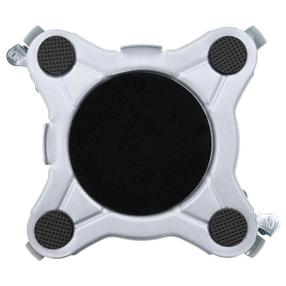 Rulli Mobili 4 Pz Con Sollevatore 15,5X15,5X5,5 Cm 1000 Kg Antracite