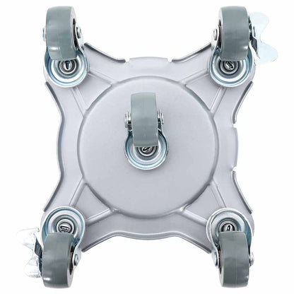 Rulli Mobili 4 Pz Con Sollevatore 15,5X15,5X5,5 Cm 1000 Kg Antracite