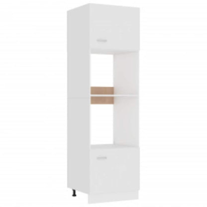 Armadio Per Microonde “Lyon” Bianco 60X57X207 Cm Bianco