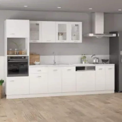 Armadio Per Microonde “Lyon” Bianco 60X57X207 Cm Bianco