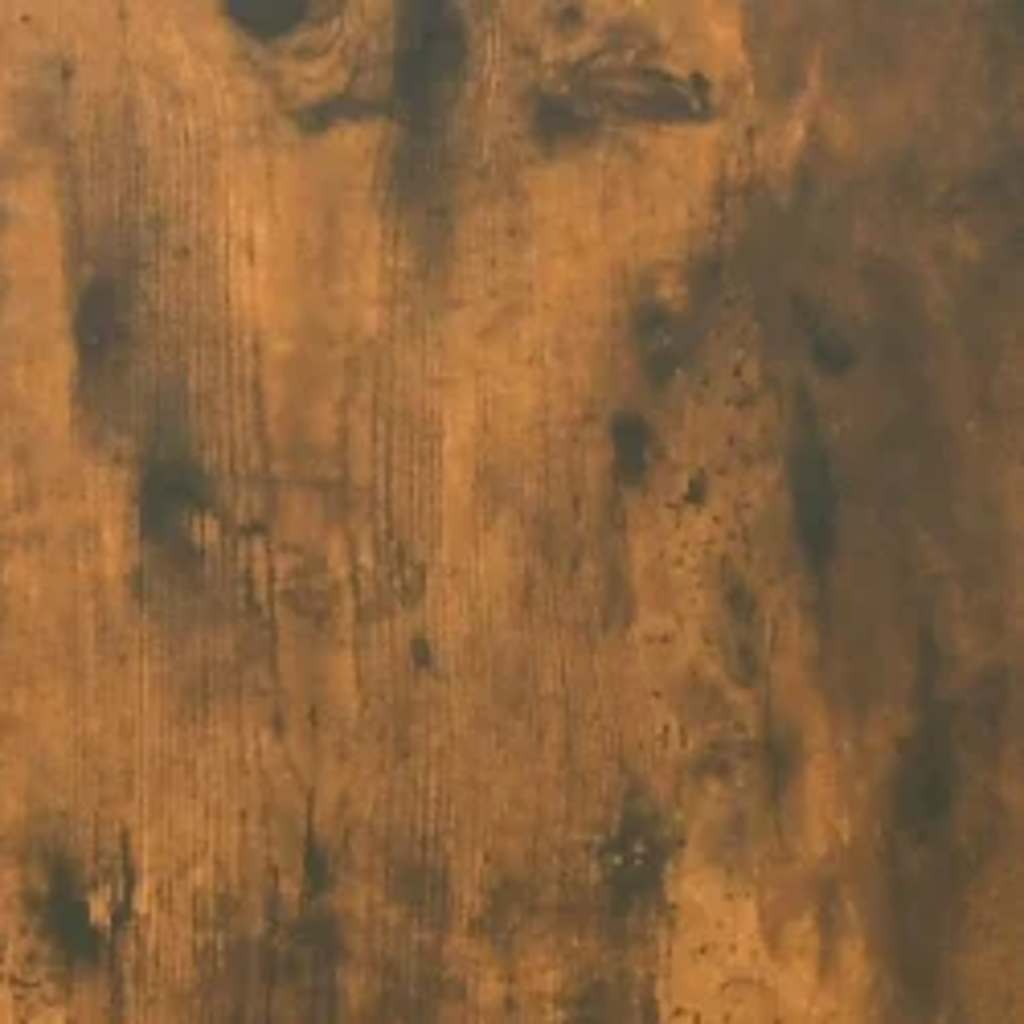 Armadio Per Microonde “Lyon” Rovere Fumo 60X57X207Cm Bianco