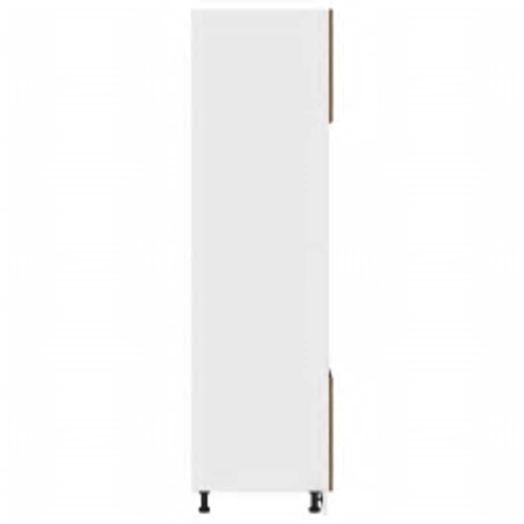 Mobile Per Microonde “Lyon” Legno Antico 60X57X207 Cm Nero