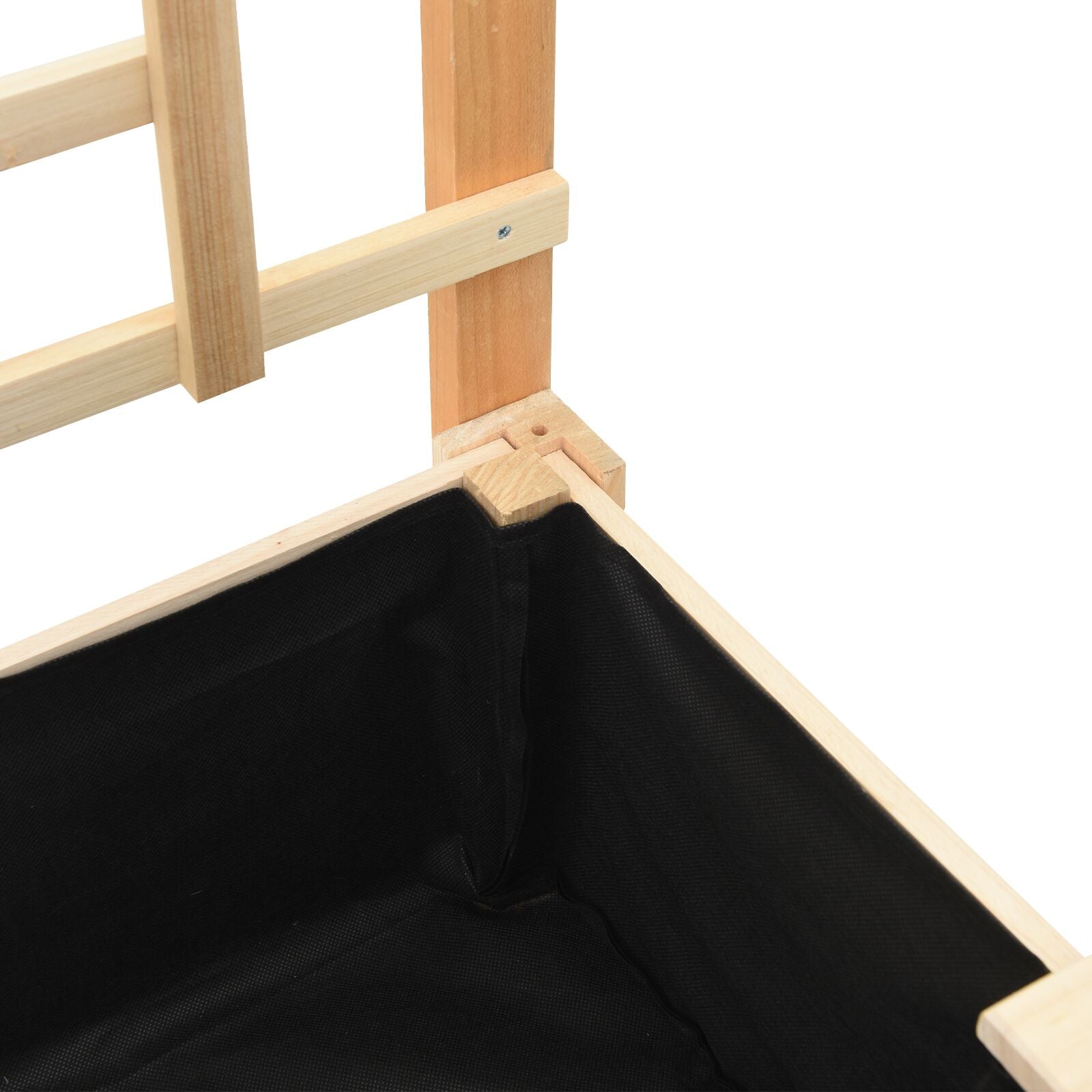 Fioriera Da Giardino Con Trellis E Ripiano 71X37X152 Cm In Legno Massello Di Abete