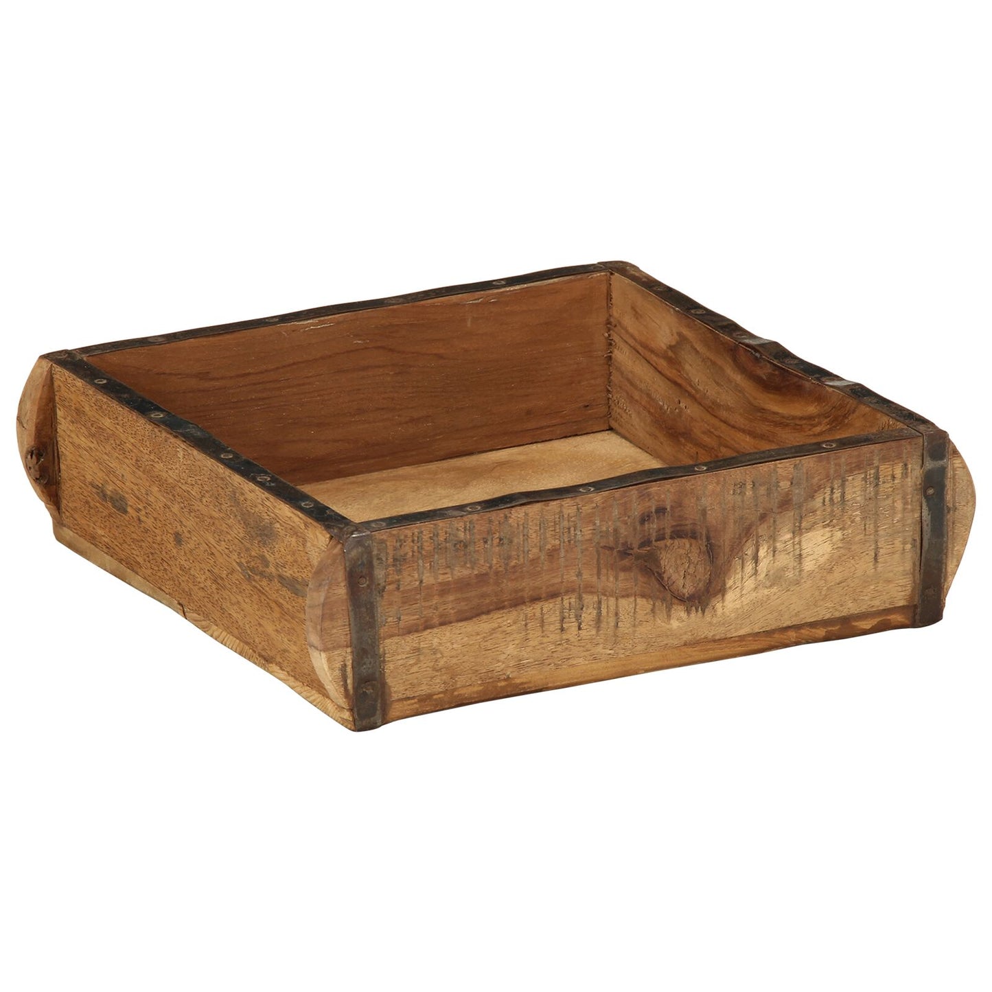 Vassoio 31X29X10 Cm In Legno Riciclato