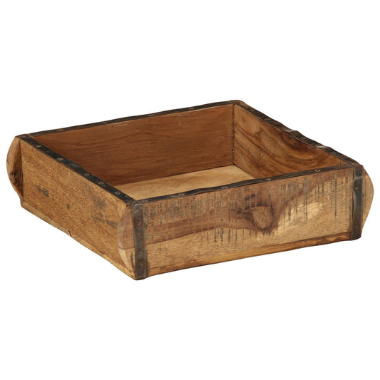 Vassoio 31X29X10 Cm In Legno Riciclato