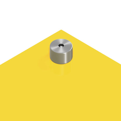 Schienale Cucina Giallo 120X50X0,6 Cm In Vetro Temperato