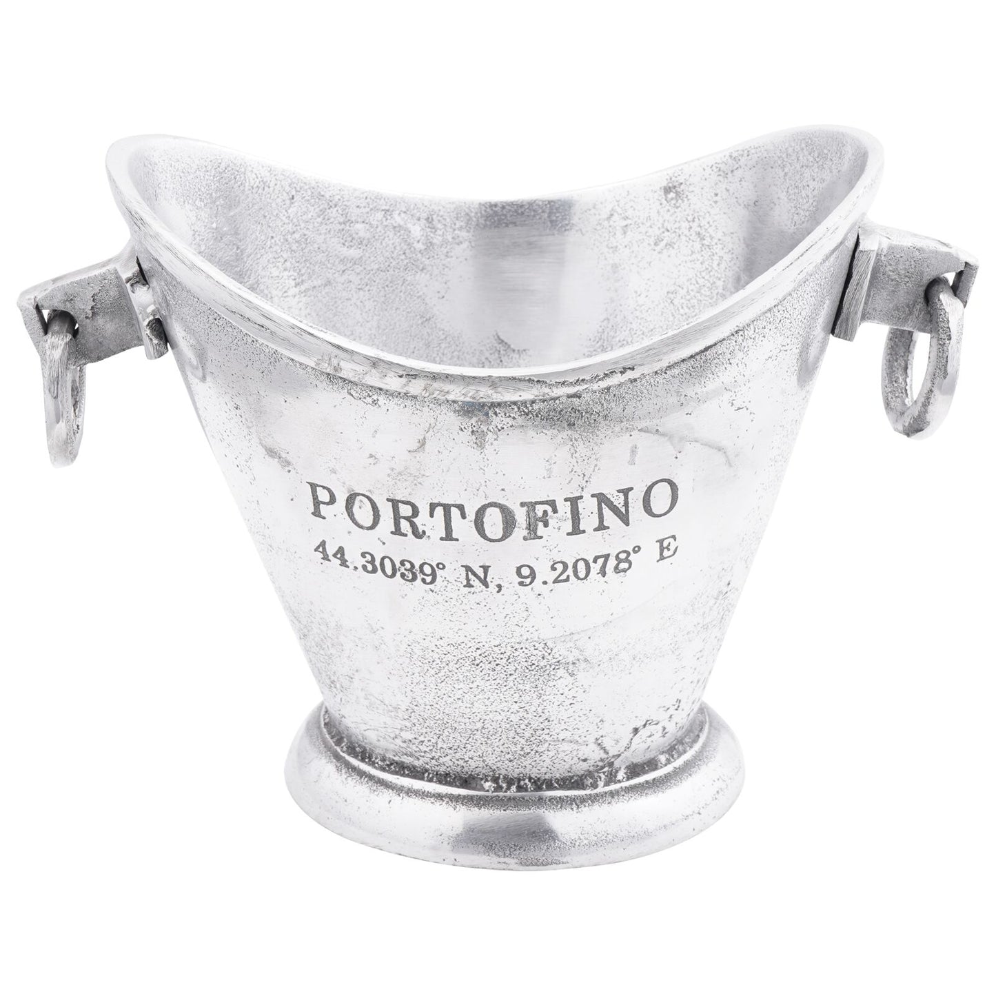 Secchiello Per Ghiaccio  Argento 29X16X19 Cm Alluminio