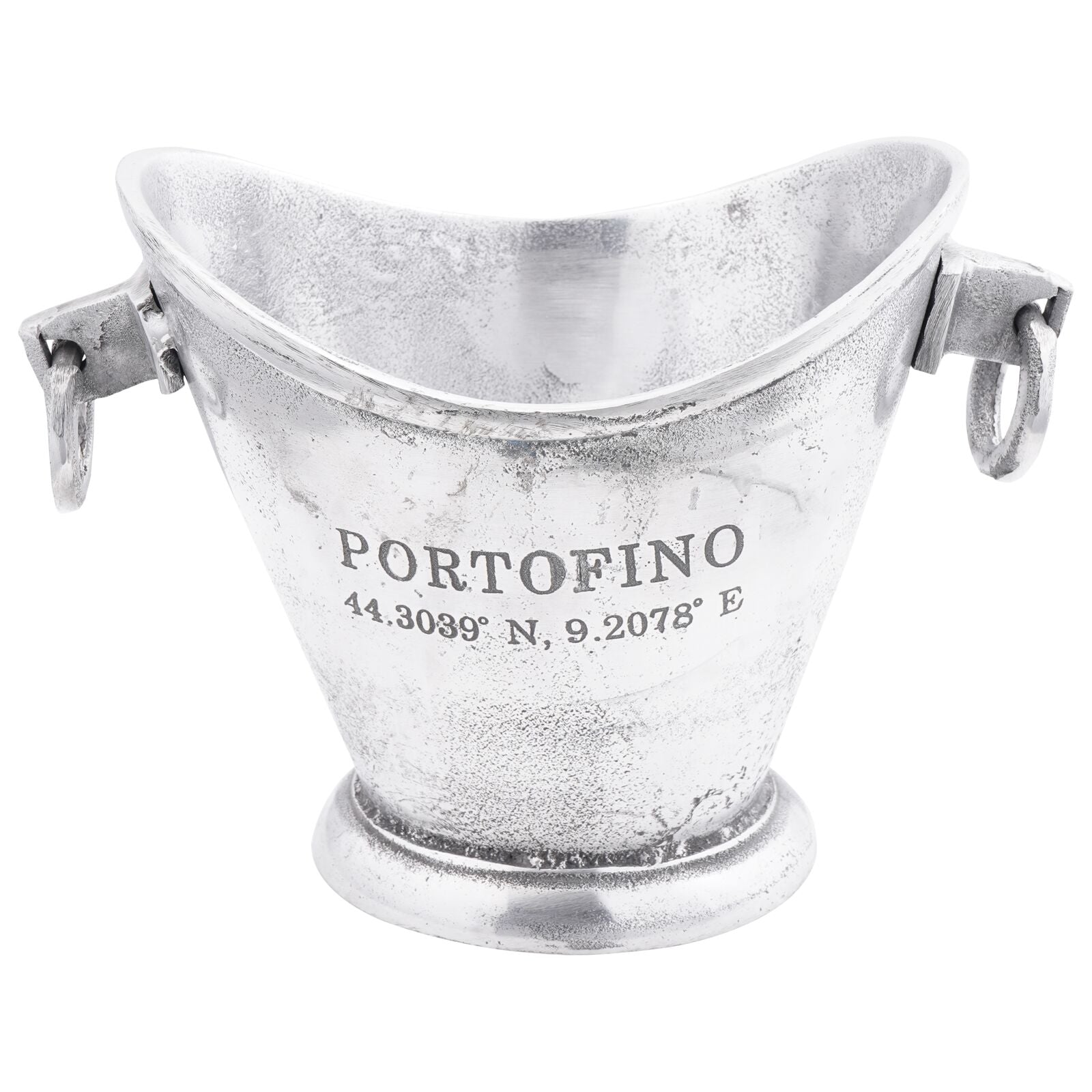 Secchiello Per Ghiaccio  Argento 29X16X19 Cm Alluminio