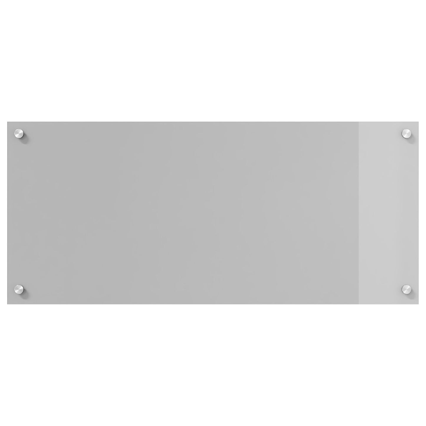 Schienale Cucina  Grigio Chiaro 90X40X0,6 Cm In Vetro Temperato