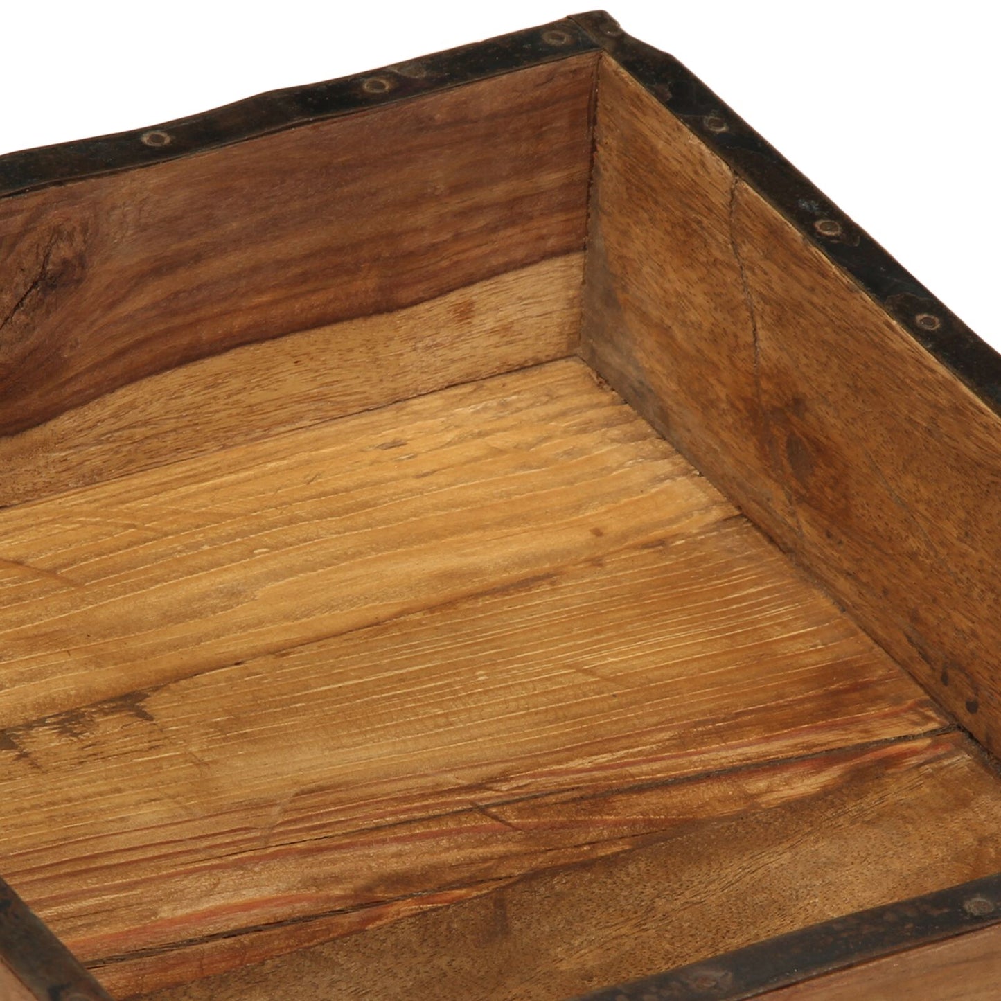 Vassoi 4 Pcs 31X29X10 Cm Legno Massello Riciclato