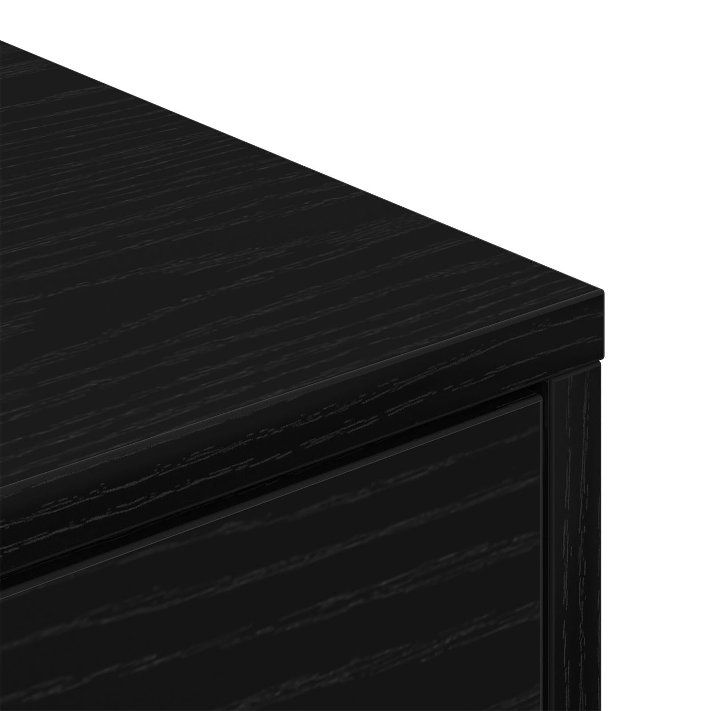 Armadio Scarpe  Nero Rovere 60X35X84 Cm In Legno Ingegnerizzato