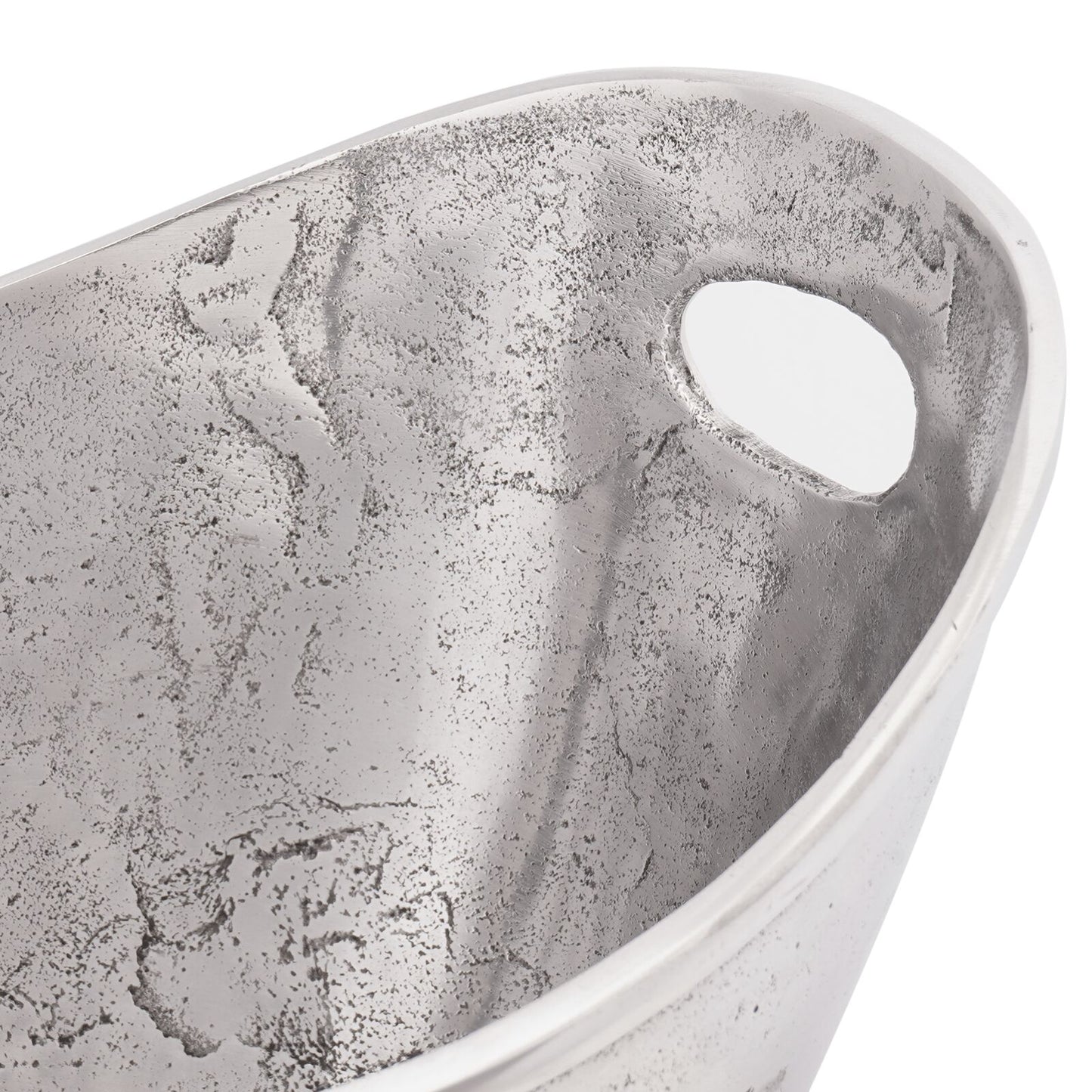 Secchiello Per Ghiaccio  Argento 36X25X26 Cm Alluminio