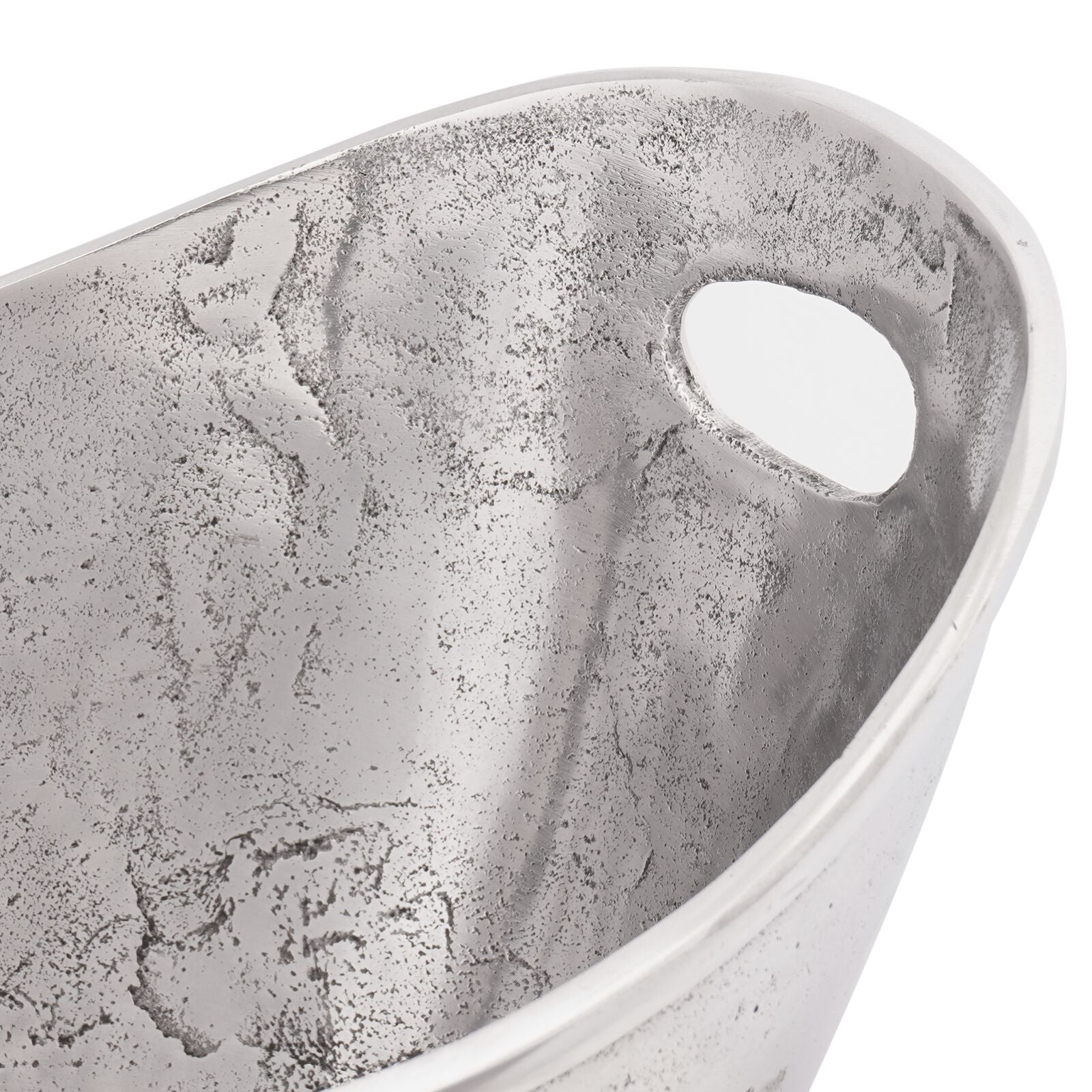 Secchiello Per Ghiaccio  Argento 36X25X26 Cm Alluminio