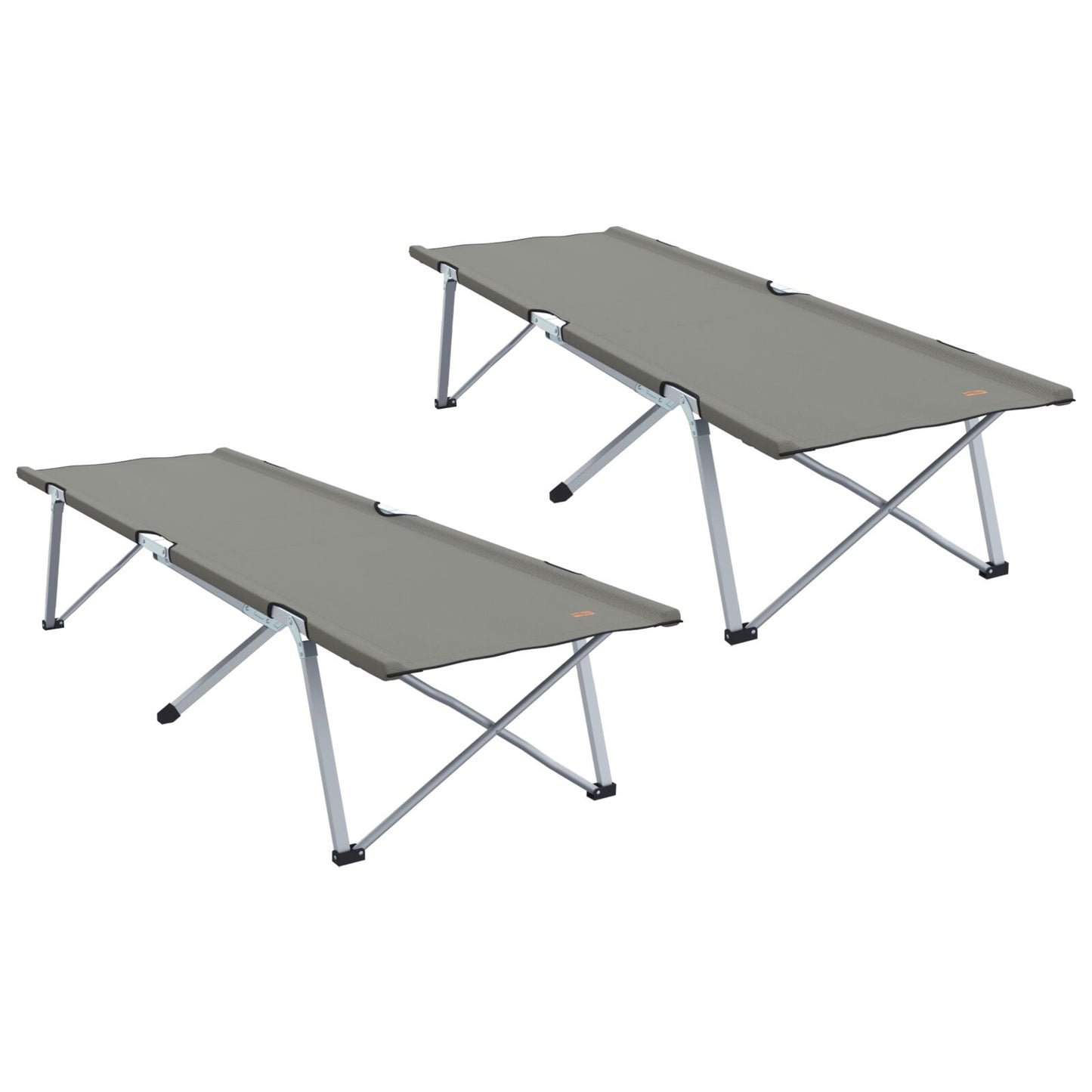 Letto Da Campeggio Pieghevole Metallo, Tessuto Standard