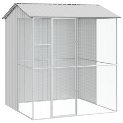 Voliera Per Uccelli  215X110X247 Cm In Acciaio