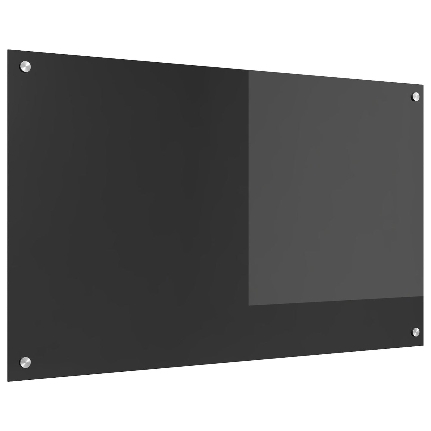 Schienale Da Cucina  Grigio Scuro 100X60X0,6 Cm In Vetro Temperato