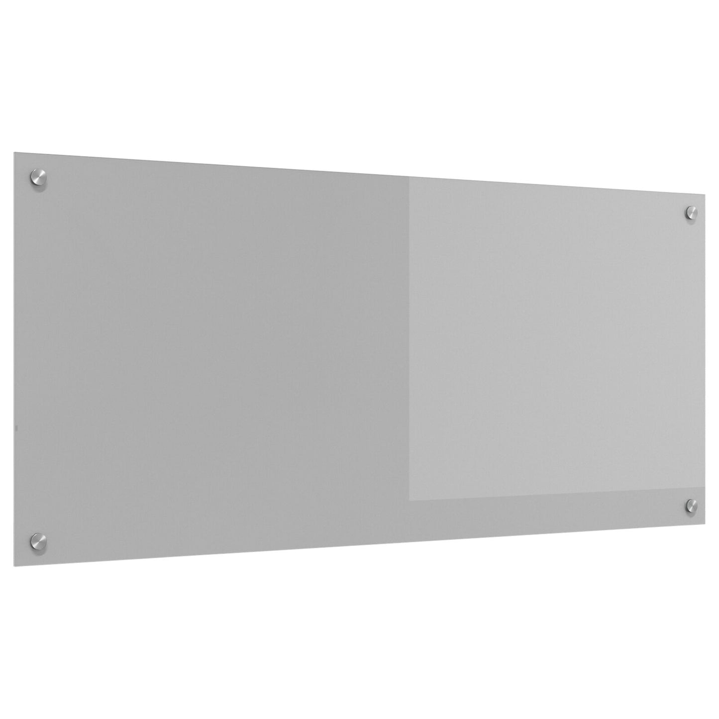 Fascia Cucina  Grigio Chiaro 110X50X0,6 Cm In Vetro Temperato