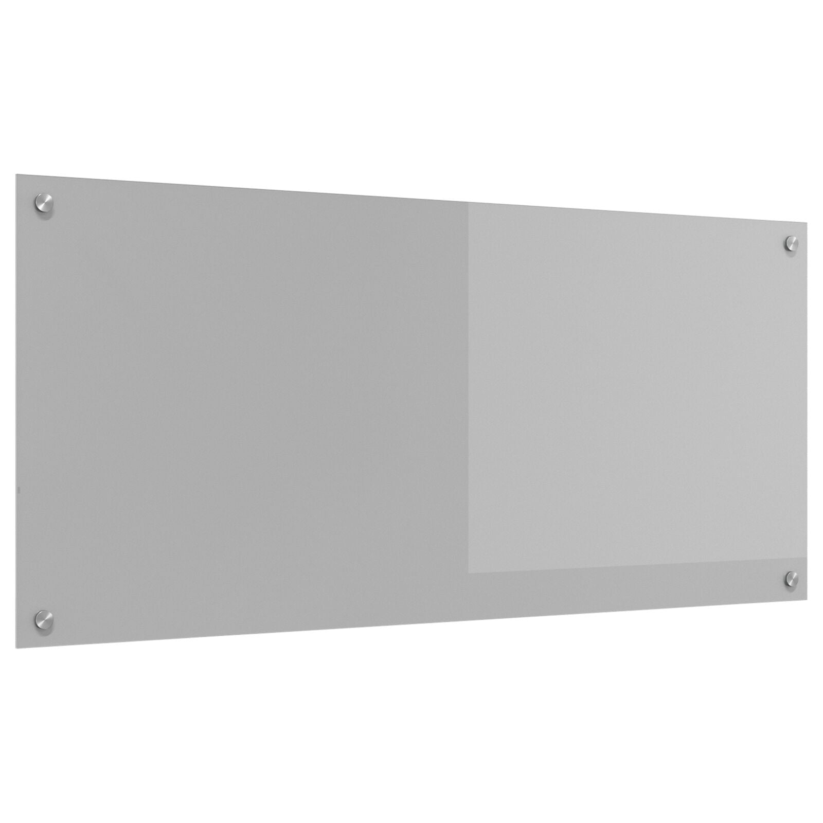 Fascia Cucina  Grigio Chiaro 110X50X0,6 Cm In Vetro Temperato