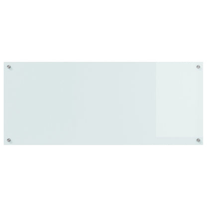 Schienale Cucina  Bianco 120X50X0,6 Cm Vetro Temperato