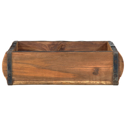 Vassoio 31X29X10 Cm In Legno Riciclato
