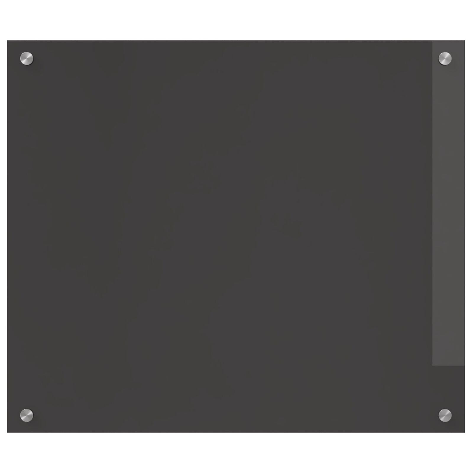 Schienale Cucina Grigio Scuro 70X60X0,6 Cm In Vetro Temperato