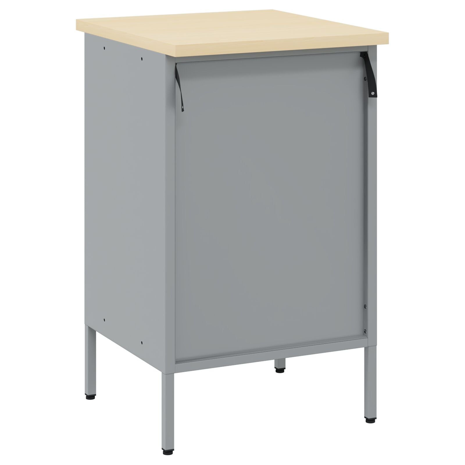 Armadio Da Lavoro  Nero 50X55X85 Cm Acciaio