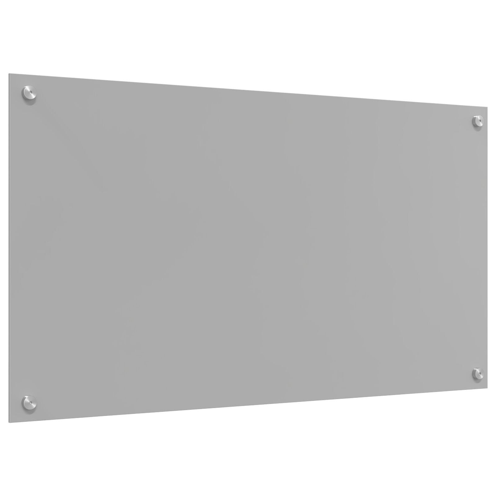 Cucina Backsplash Grigio Chiaro 90X50X0.6 Cm Vetro Temperato