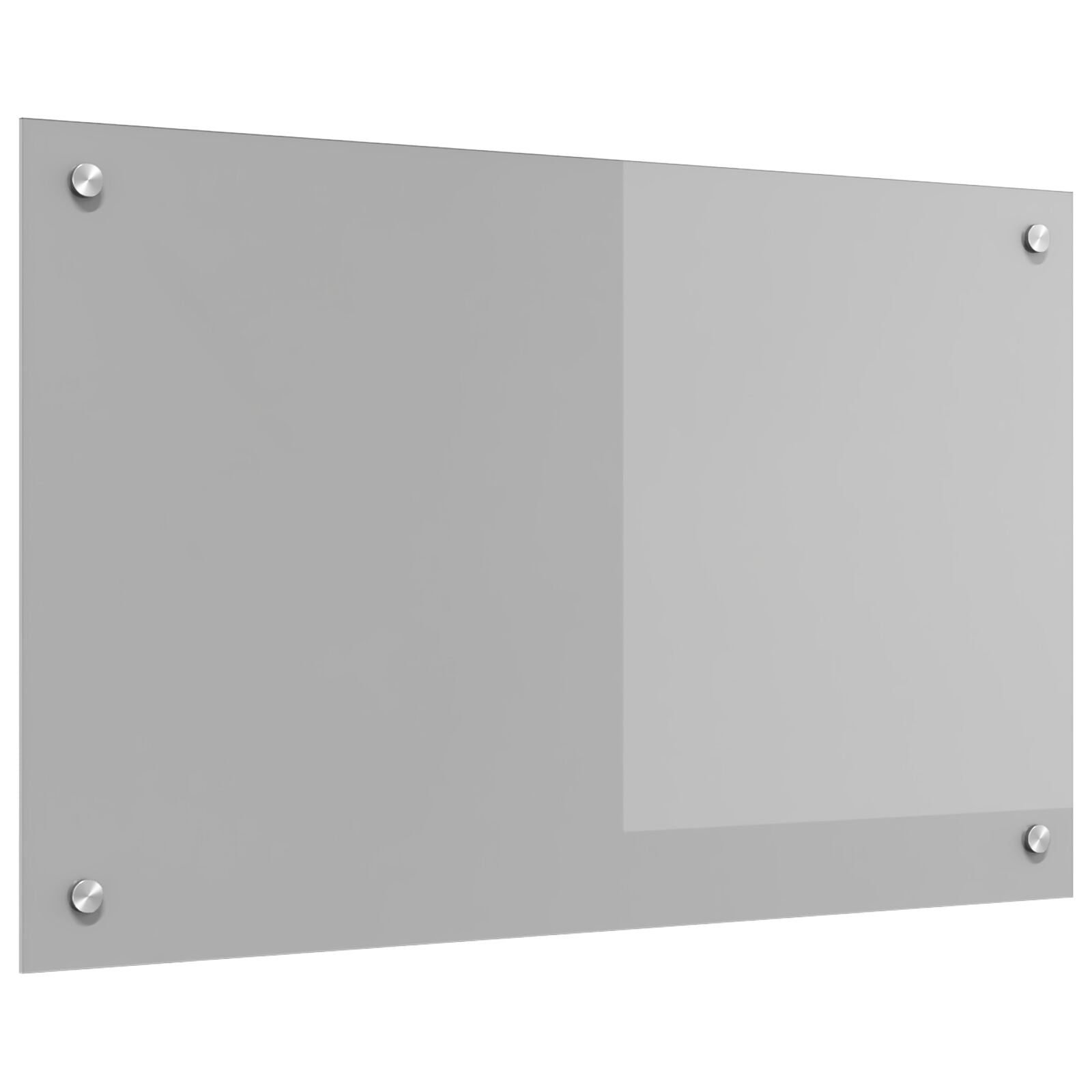 Schienale Cucina Grigio Chiaro 80X50X0,6 Cm In Vetro Temperato