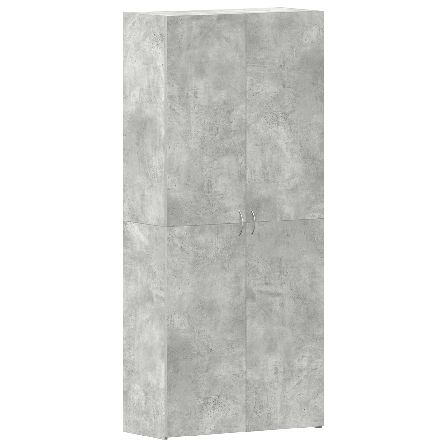Armadio Scarpe  Grigio Cemento Legno Ingegnerizzato Armadio Scarpe