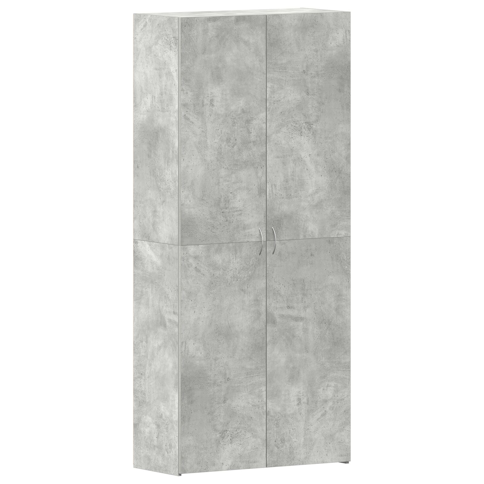 Armadio Scarpe  Grigio Cemento Legno Ingegnerizzato Armadio Scarpe