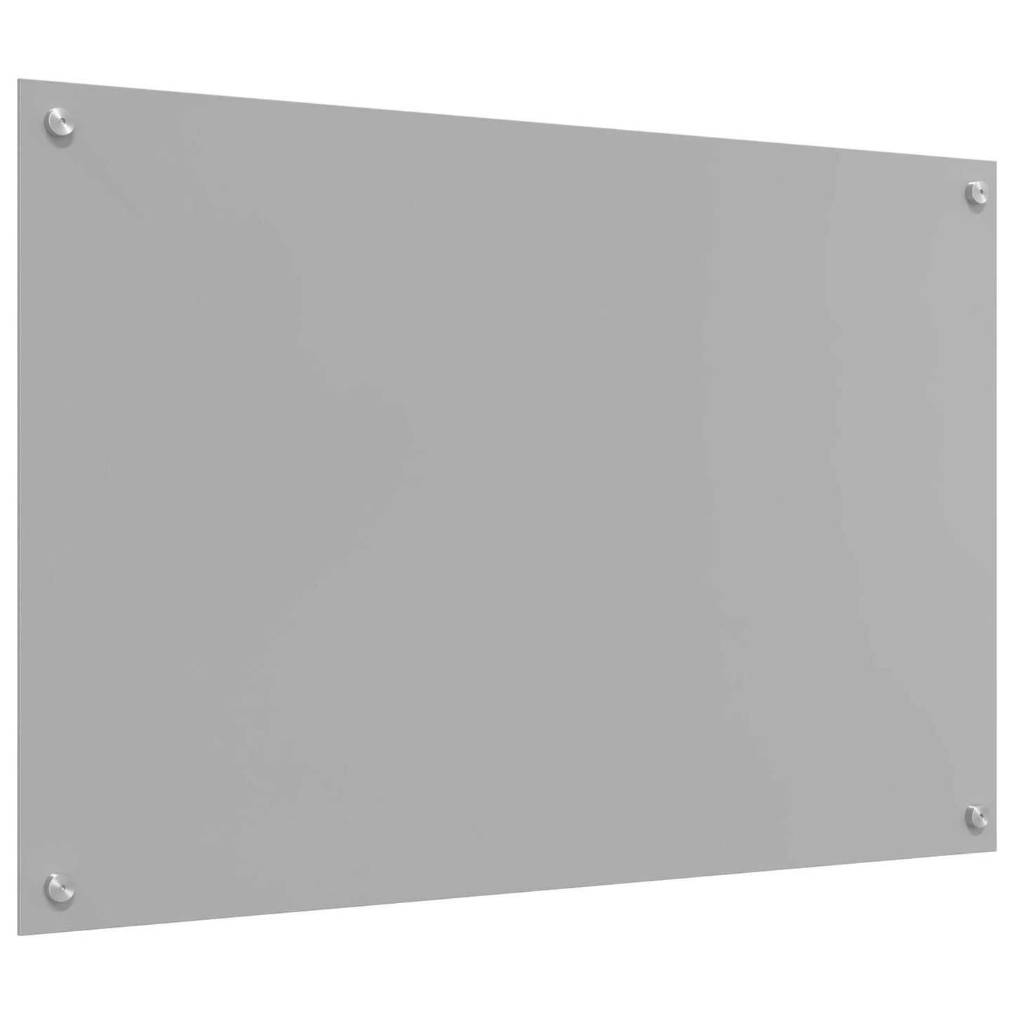 Schienale Cucina Grigio Chiaro 90X60X0,6 Cm In Vetro Temperato