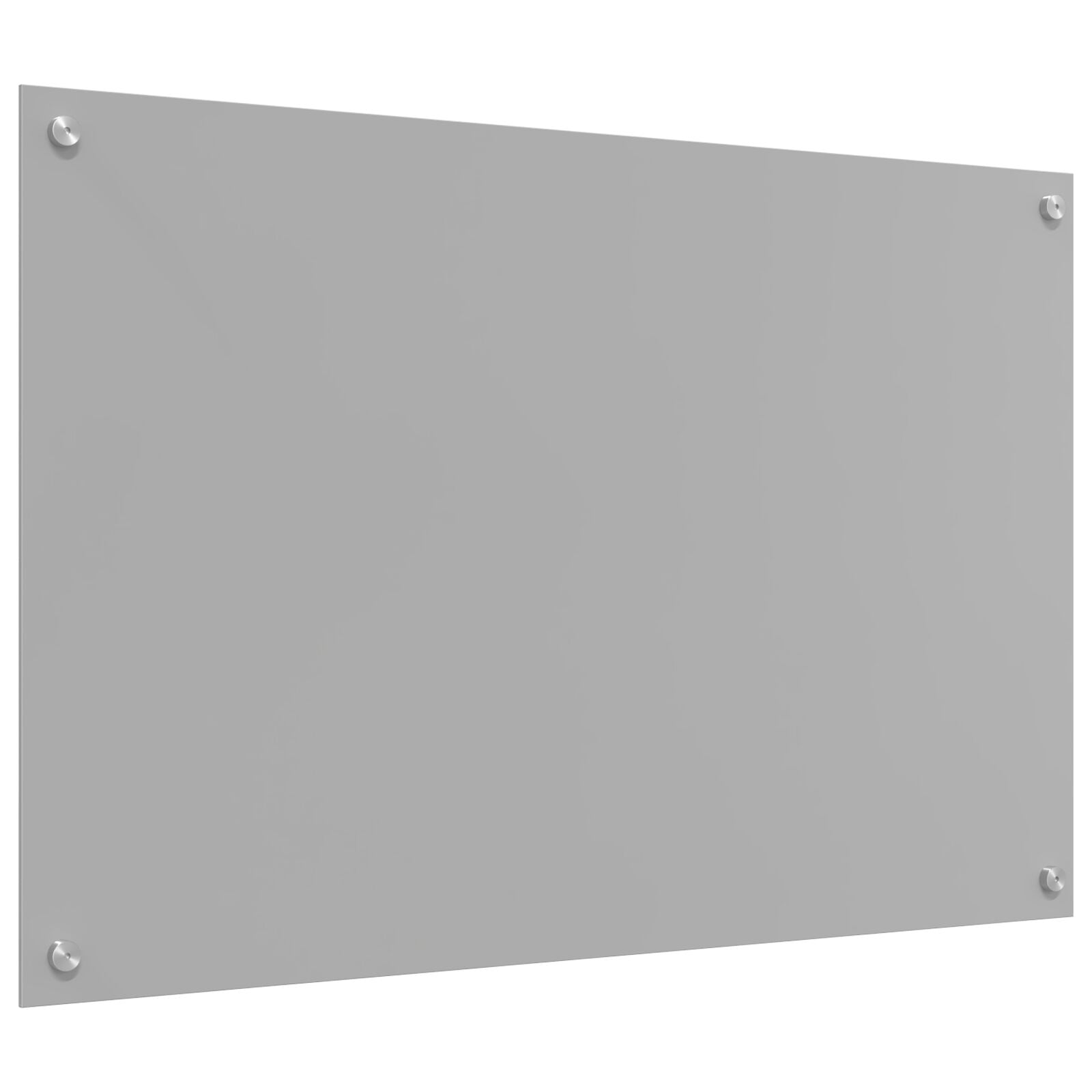 Schienale Cucina Grigio Chiaro 90X60X0,6 Cm In Vetro Temperato