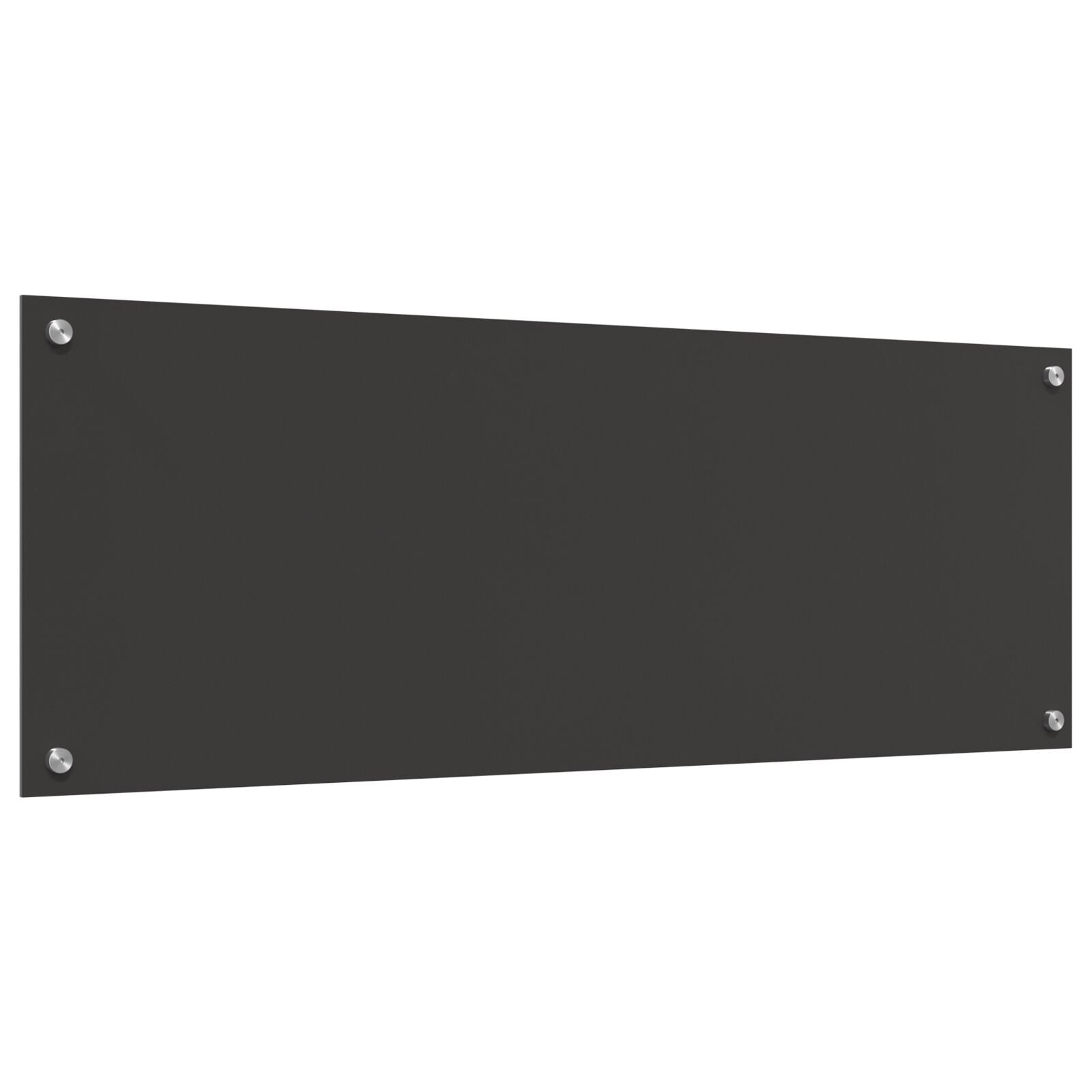 Schienale Da Cucina  Grigio Scuro 110X40X0,6 Cm In Vetro Temperato