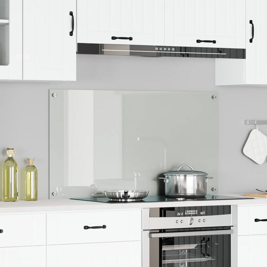 Schienale Cucina Trasparente 120X60X0,6 Cm In Vetro Temperato