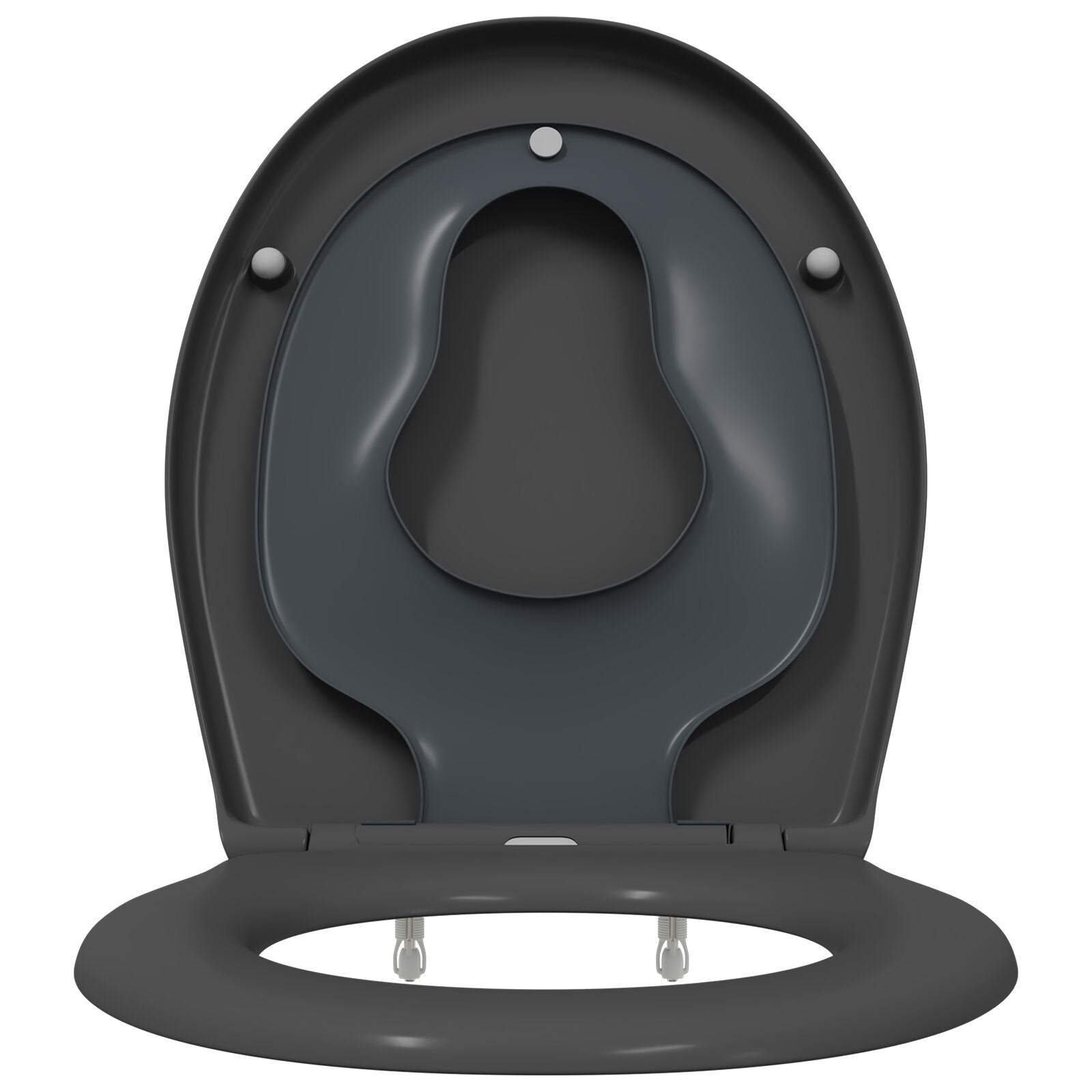 Sedile Per Toilette Familiare Con Sedile Per Bambini Sgancio Rapido In Duroplast