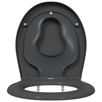 Sedile Per Toilette Familiare Con Sedile Per Bambini Sgancio Rapido In Duroplast