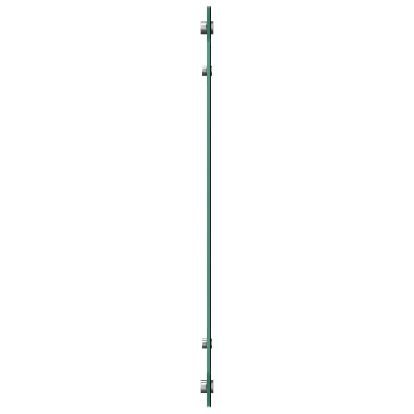 Schienale Cucina In Grigio Scuro - 80X60X0.6 Cm Vetro Temperato
