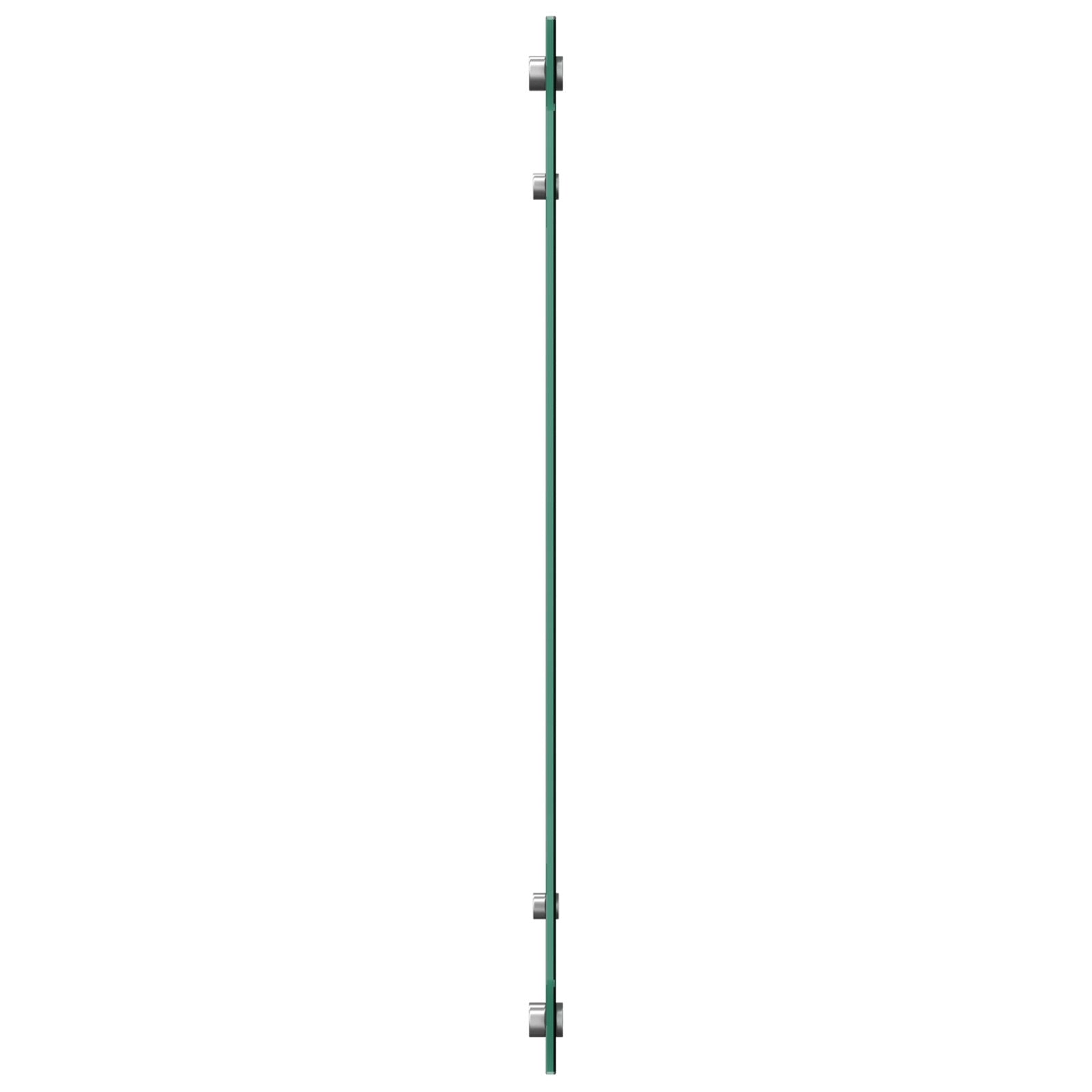 Schienale Cucina In Grigio Scuro - 80X60X0.6 Cm Vetro Temperato