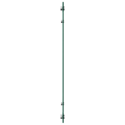 Schienale Cucina In Grigio Scuro - 80X60X0.6 Cm Vetro Temperato