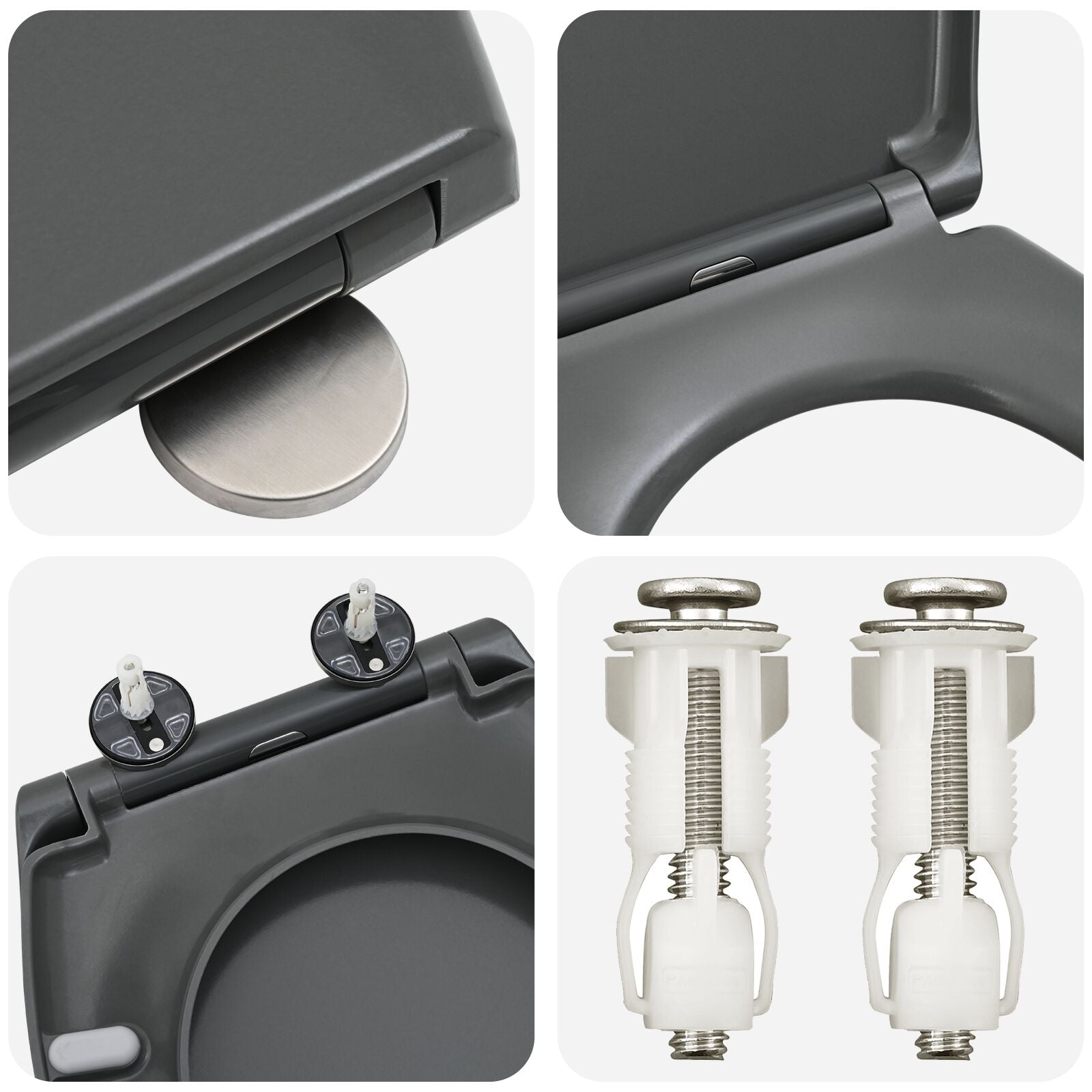 Sedile Del Wc A Rilascio Rapido Con Chiusura Morbida Duroplast